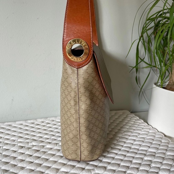 CELINE Shoulder Messenger Bag Macadam - Picture 9 of 10